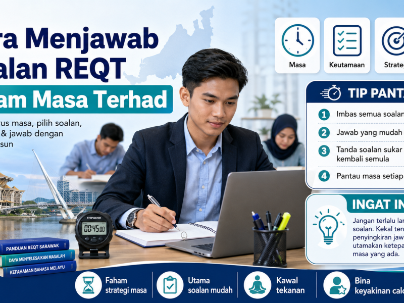 Cara Menjawab Soalan REQT Dalam Masa Terhad