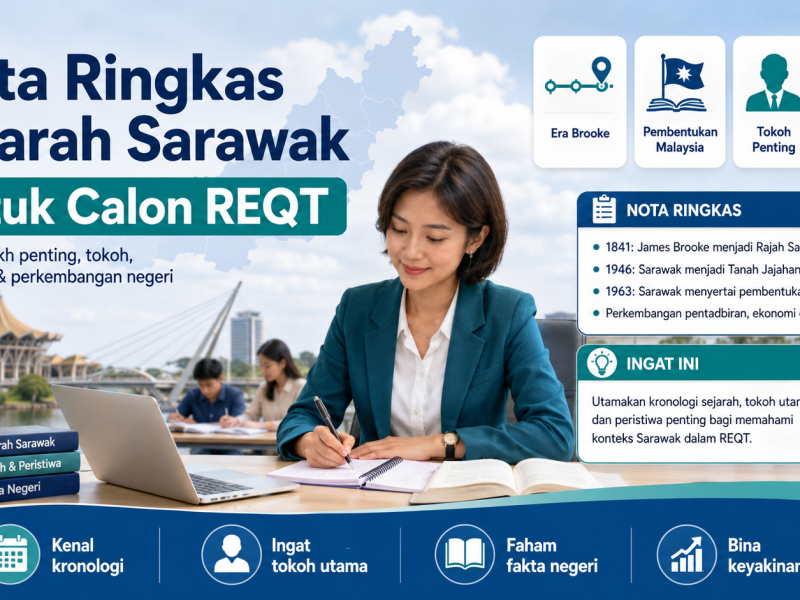 Nota Ringkas Sejarah Sarawak Untuk Calon REQT