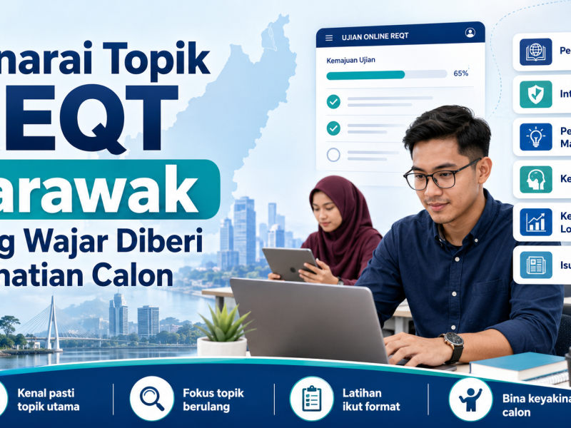 Senarai Topik REQT Sarawak Yang Wajar Diberi Perhatian Calon