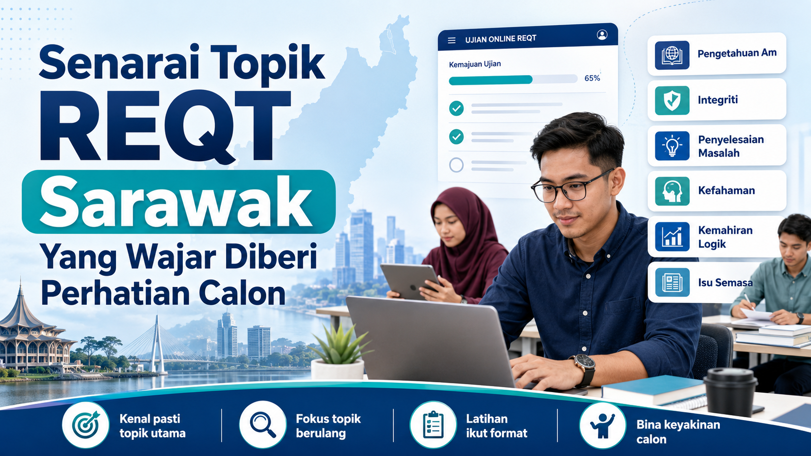 Senarai Topik REQT Sarawak Yang Wajar Diberi Perhatian Calon